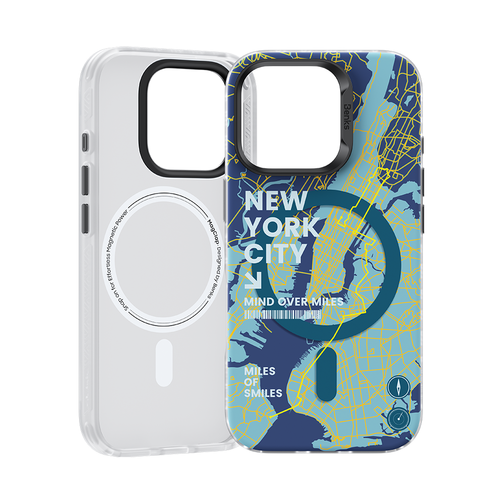 جراب Benks New York Phone Case for iPhone 16 Pro Max