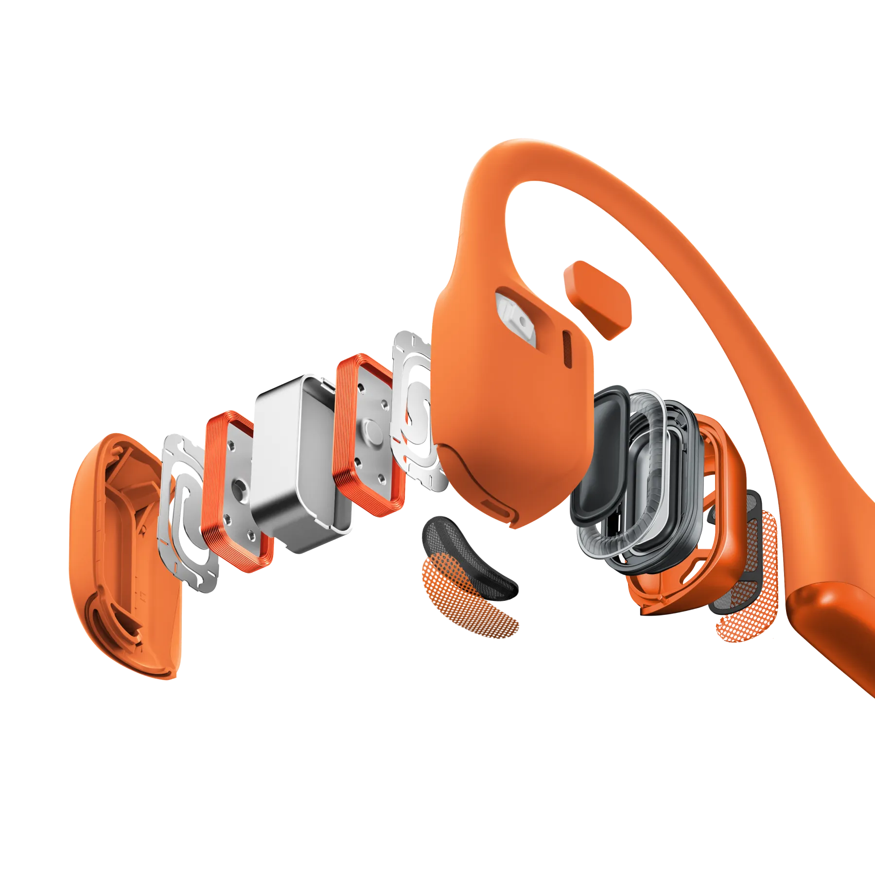 SHOKZ OpenRun Pro 2 Mini Bone Conduction Sports Earphones - Orange