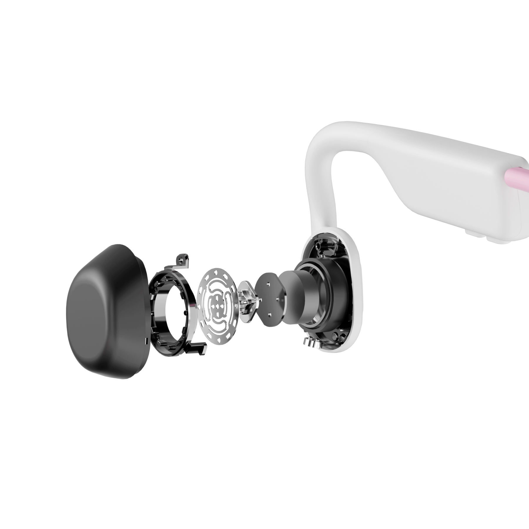 SHOKZ Open Move Bone Conduction Headphones - Pink