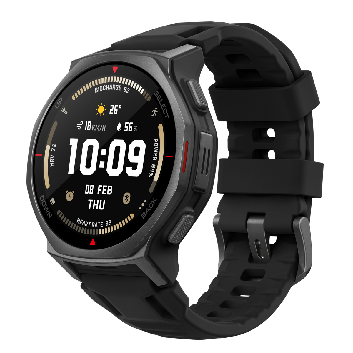 Amazfit T-Rex 3 Pro 44mm Tactical Black