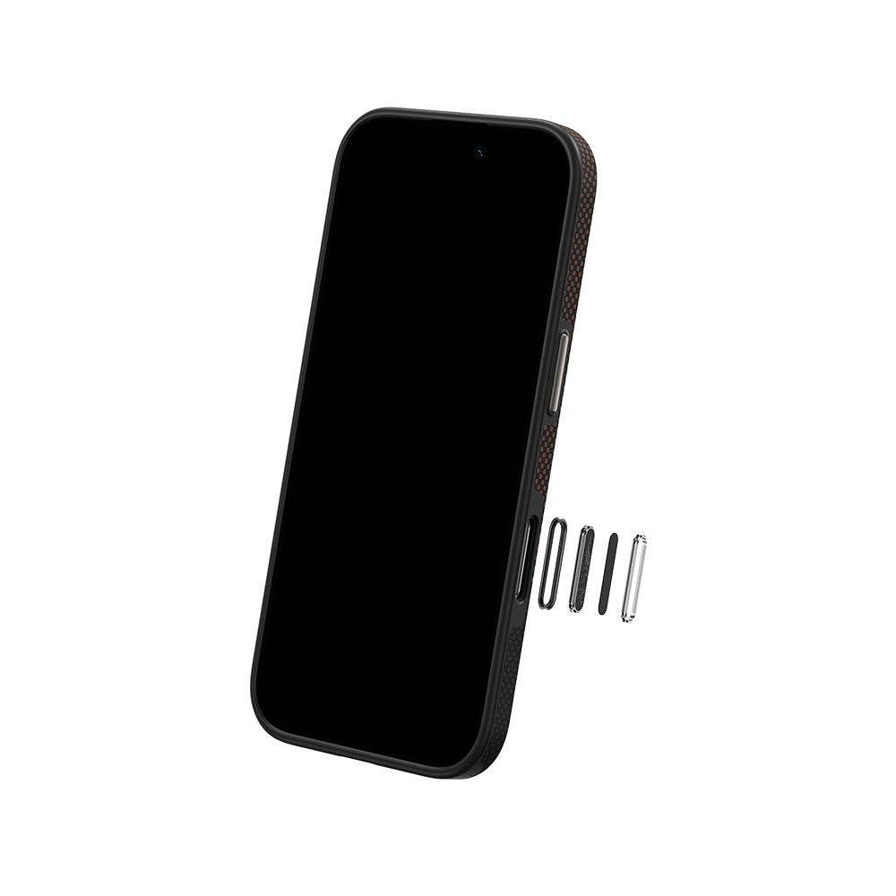 غلاف بنكس بريستيج أرمور برو مصنوع من كيفلار® لآيفون 16 برو ماكس