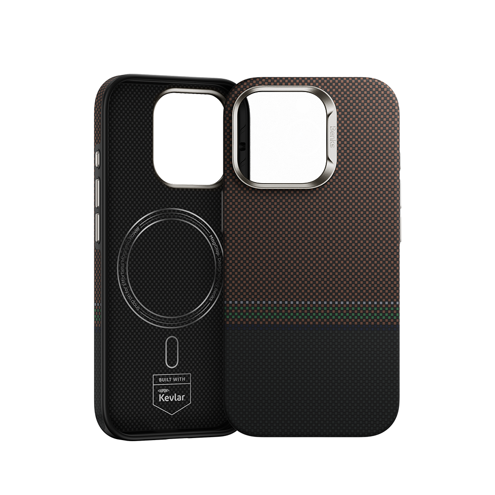 غلاف بنكس بريستيج أرمور برو مصنوع من كيفلار® لآيفون 16 برو ماكس