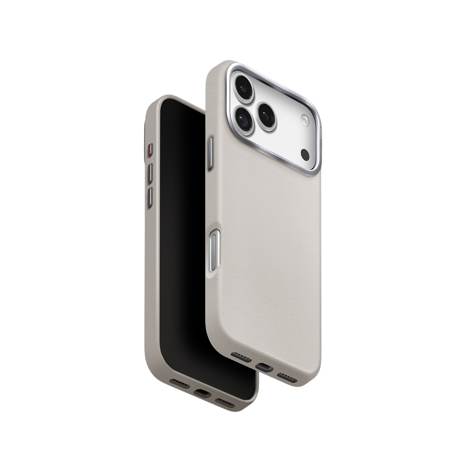 جراب Uniq Lyden الفاخر من الجلد الصناعي لهاتف iPhone 17 Pro Max