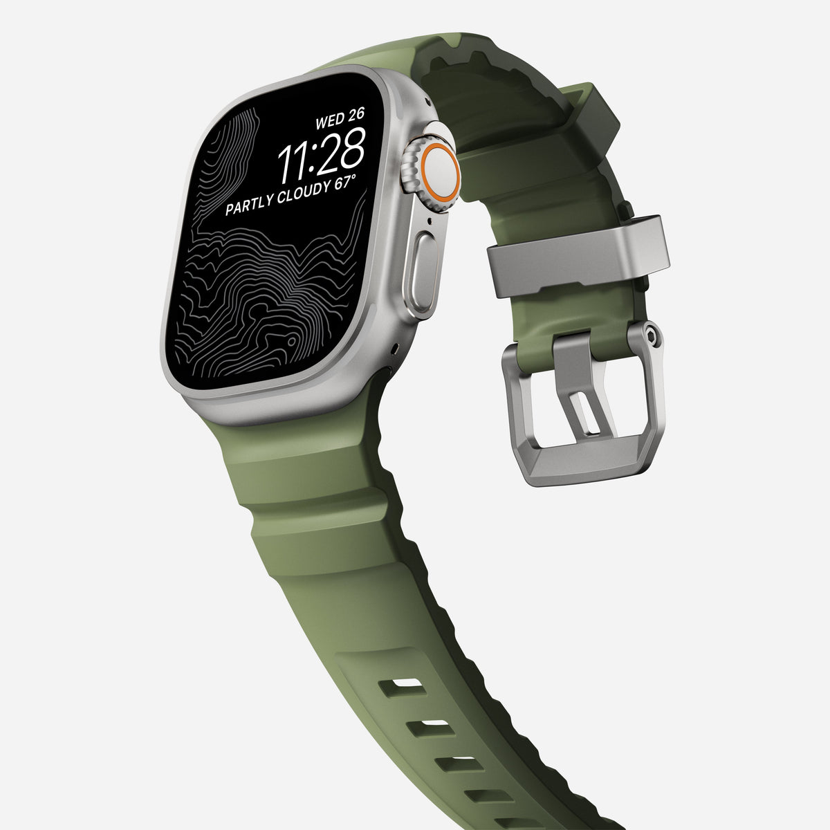 Nomad Rocky Point Band for Apple Watch 49mm / 46mm / 45mm - Forest