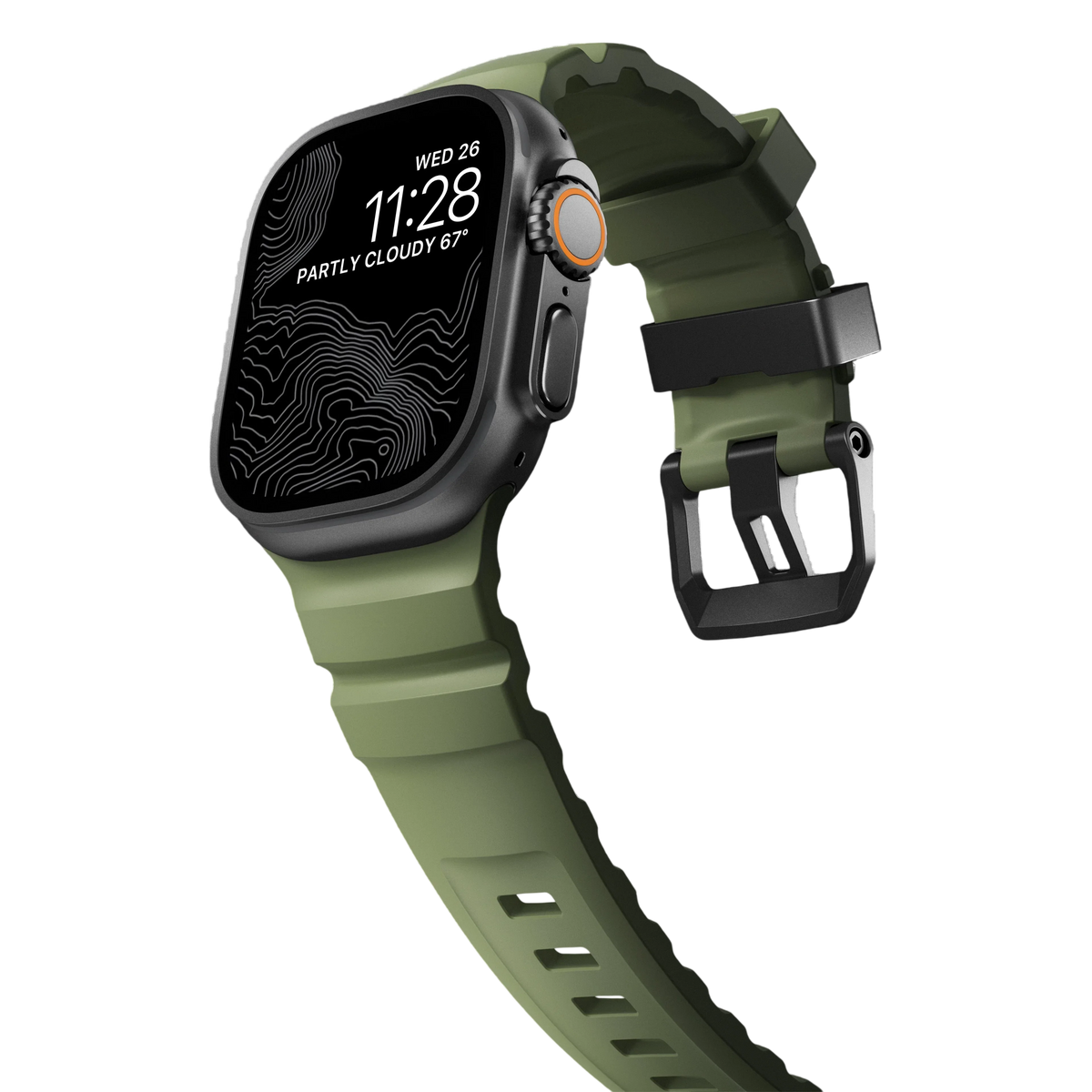 Nomad Rocky Point Band for Apple Watch 49mm / 46mm / 45mm - Forest