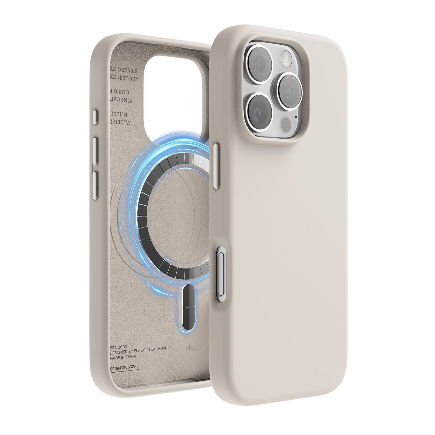 elago MagSafe Silicone Case for iPhone 16 Pro