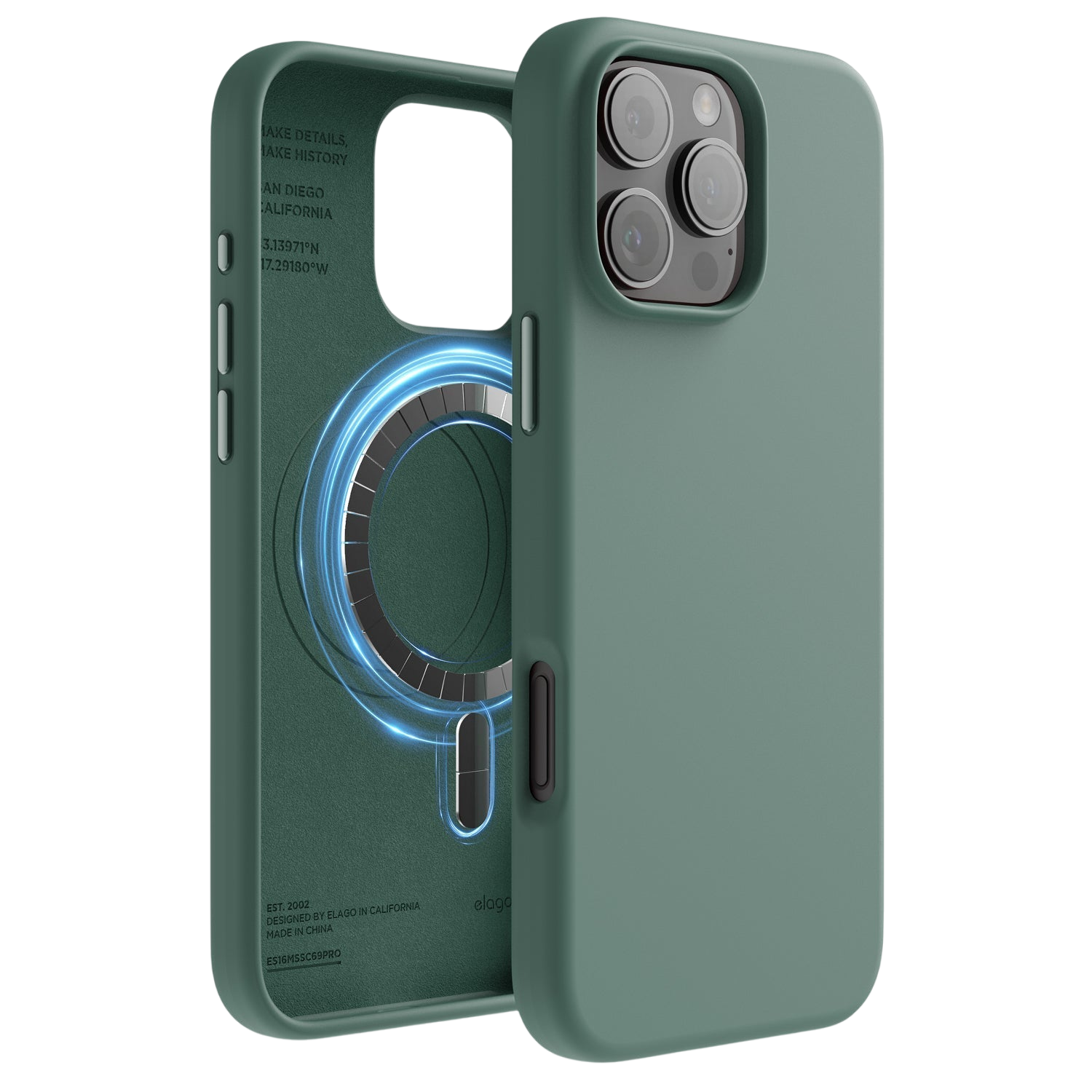 elago MagSafe Silicone Case for iPhone 16 Pro Max