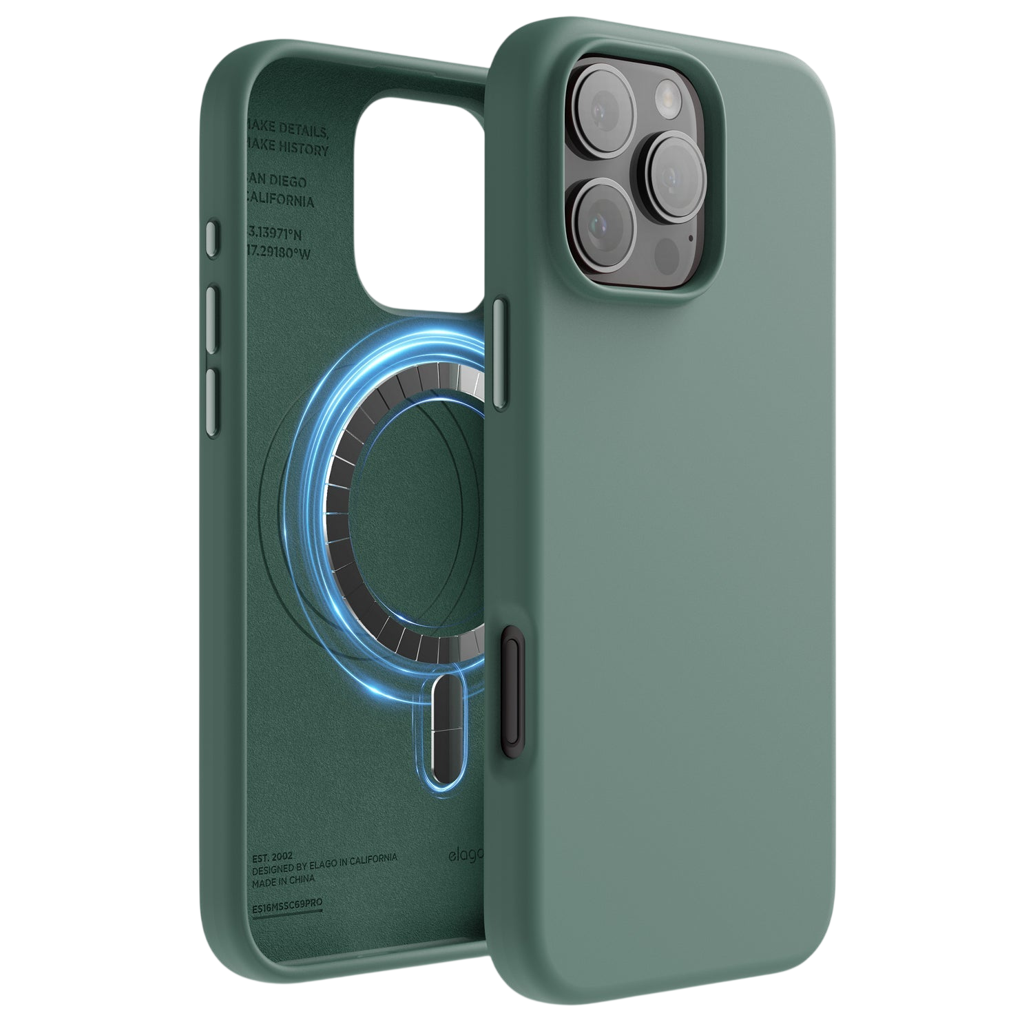 غلاف سيليكون ماغسيف من إيلاغو لهاتف آيفون 16 برو ماكس