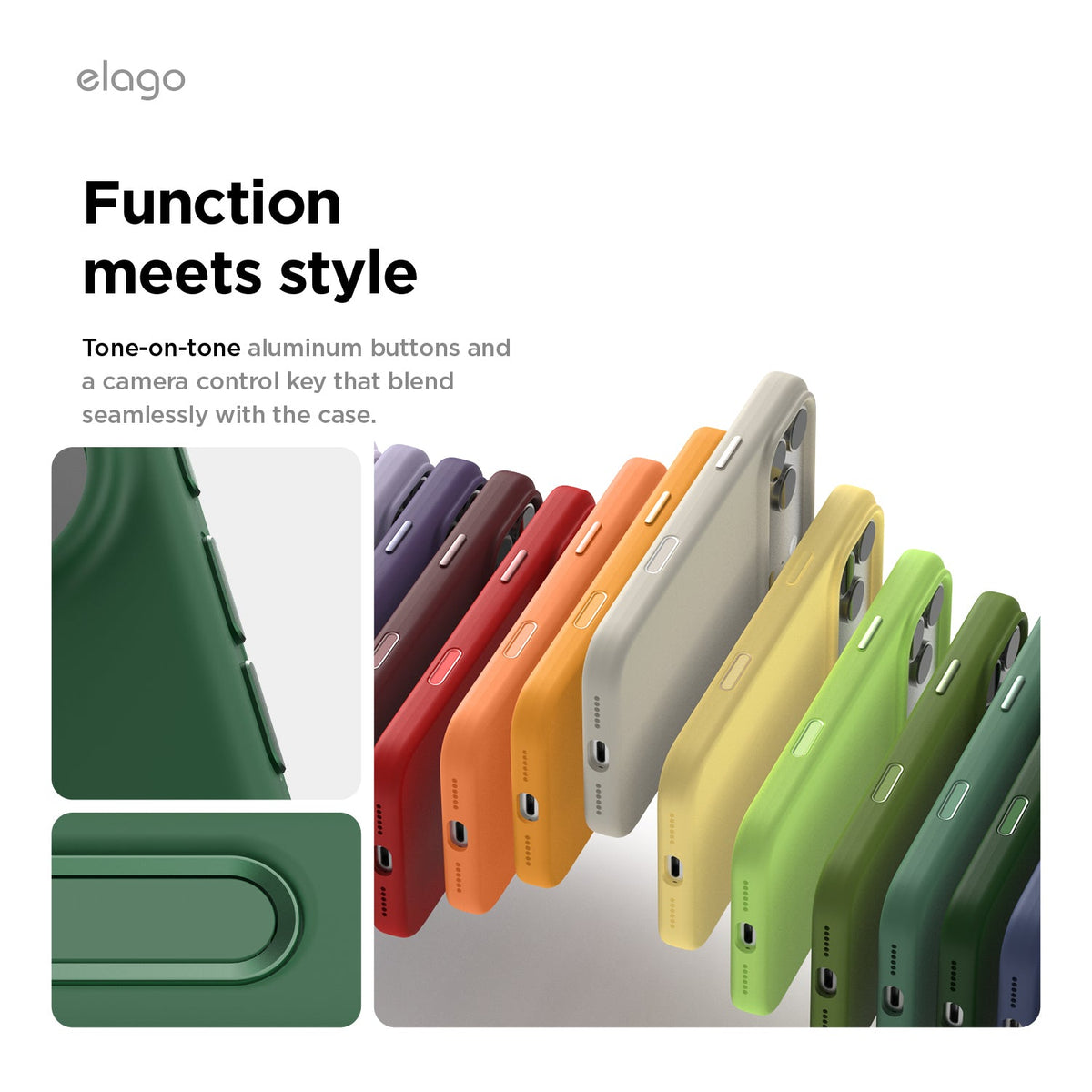 Elago Mag Silicone Case for iPhone 17 Pro Max / iPhone 18 Pro Max - Alpine Green