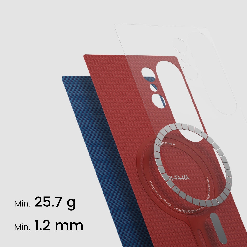 حافظة Pitaka StarPeak Tactile Woven لهاتف Samsung S25 Ultra