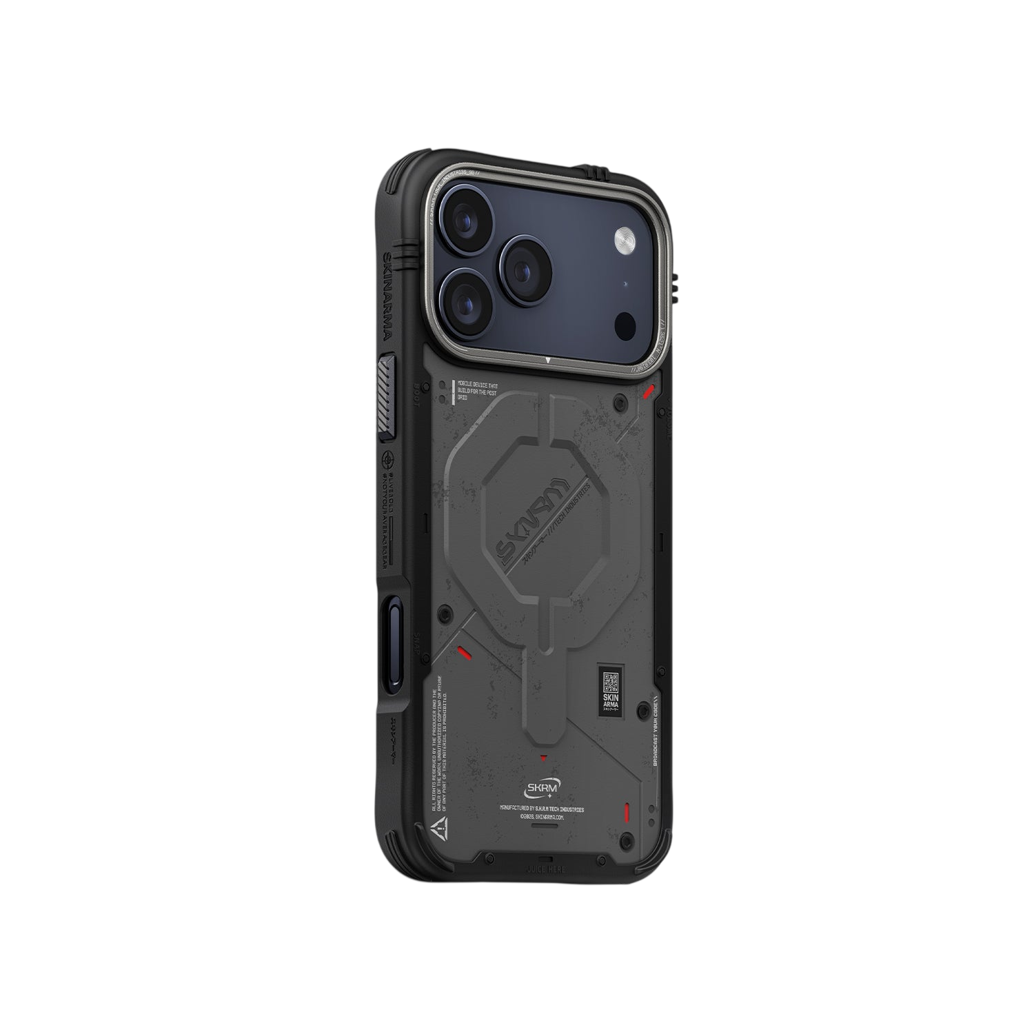 Skinarma Vigor Mag-Charge Case for iPhone 17 Pro Max - Charcoal #color_charcoal