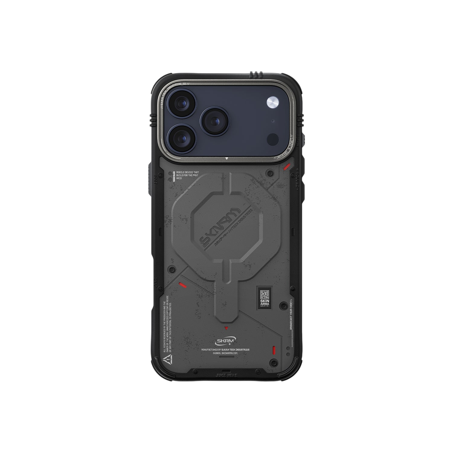 Skinarma Vigor Mag-Charge Case for iPhone 17 Pro Max - Charcoal #color_charcoal