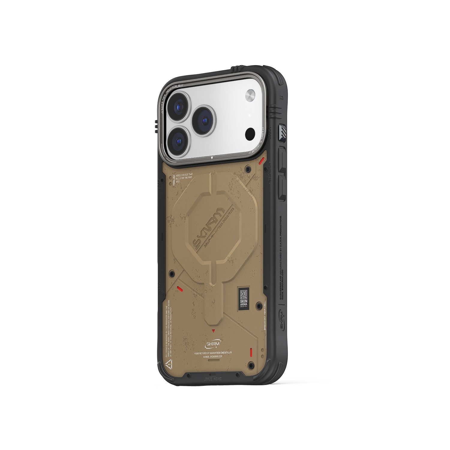 Skinarma Vigor Mag-Charge Case for iPhone 17 Pro Max - Stone #color_stone