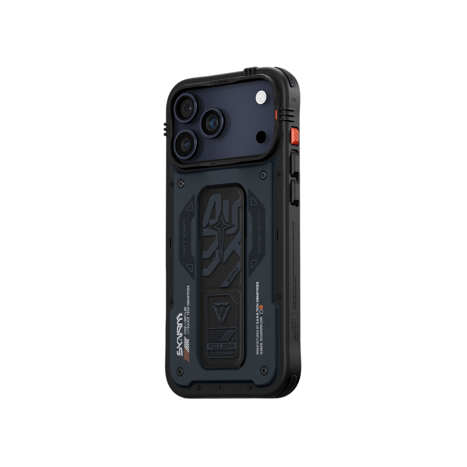 Skinarma Aegis Mag-Charge Grip-Stand Case for iPhone 17 Pro Max - Navy