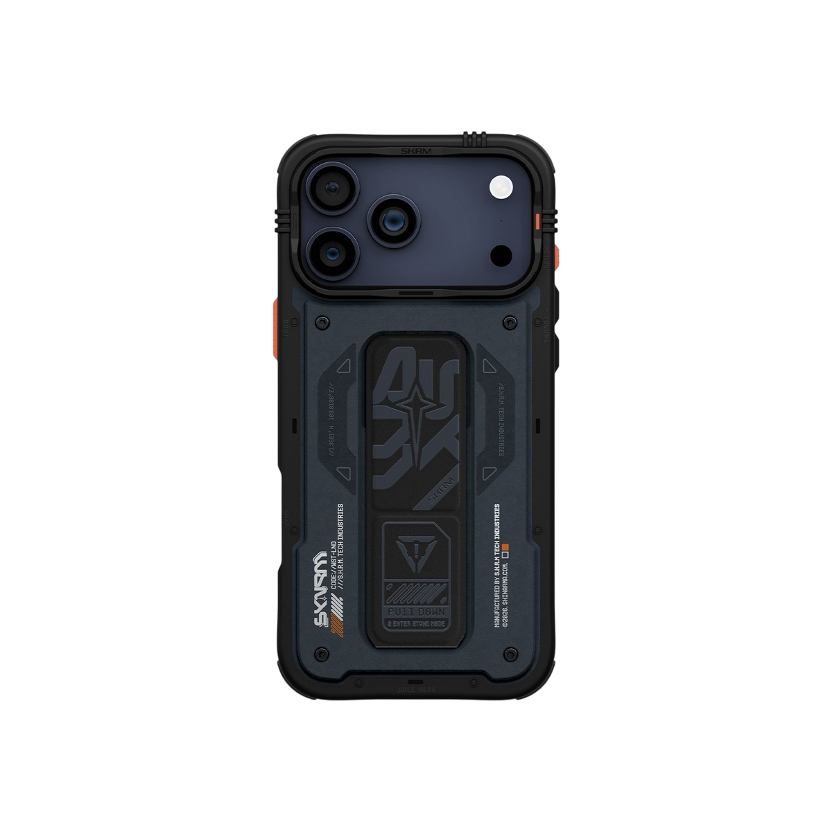 Skinarma Aegis Mag-Charge Grip-Stand Case for iPhone 17 Pro Max - Navy