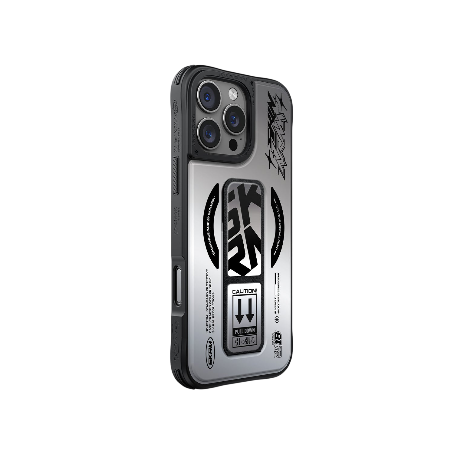 Skinarma KIRA KOBAI Mag-Charge Case with Grip-Stand for iPhone 16 Pro