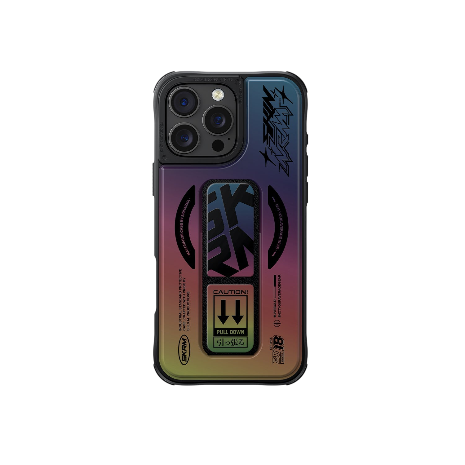 جراب Skinarma KIRA KOBAI Mag-Charge Case with Grip-Stand for iPhone 16