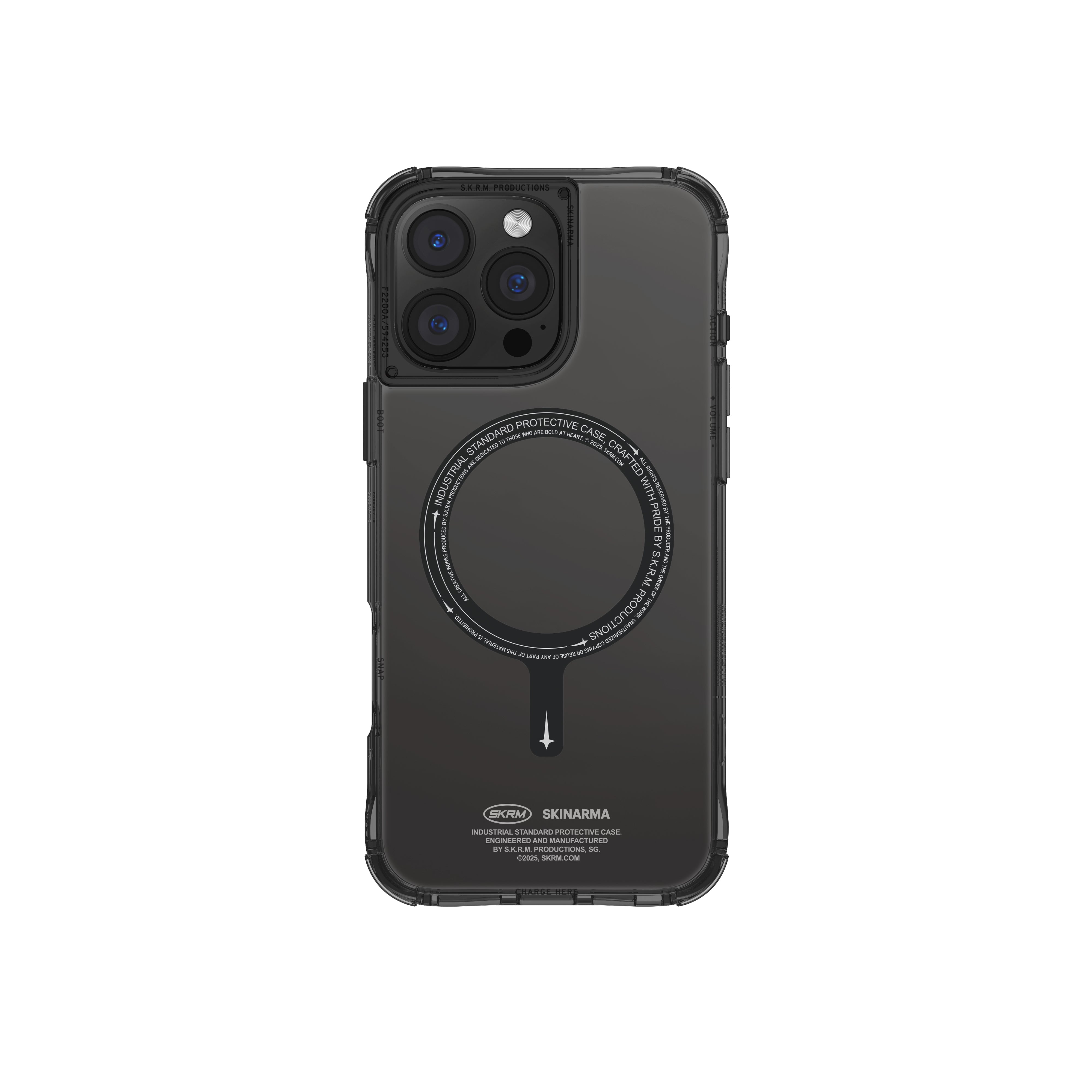 غلاف شحن مغناطيسي Skinarma SAIDO لهاتف iPhone 16 Pro
