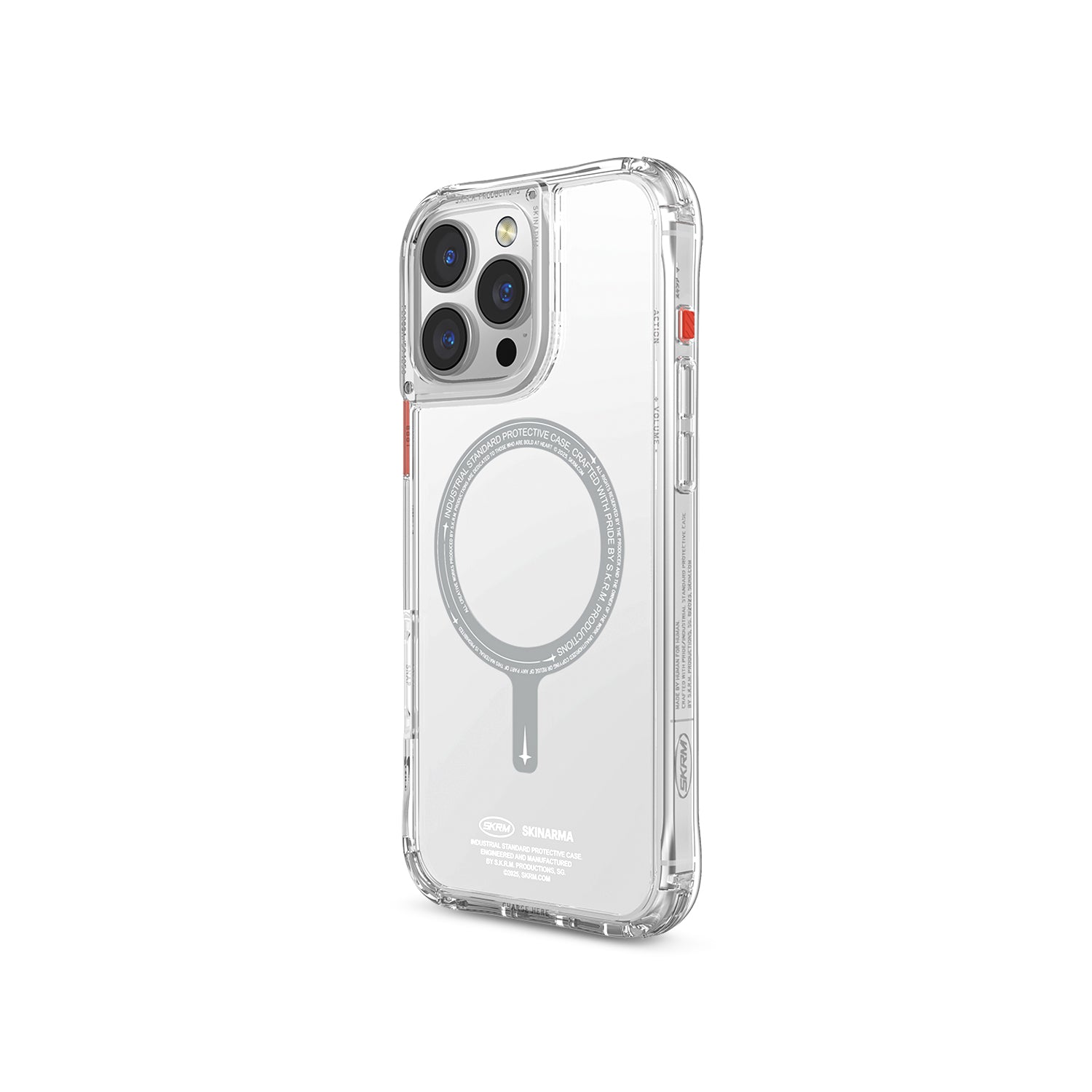 غلاف شحن مغناطيسي Skinarma SAIDO لهاتف iPhone 16 Pro