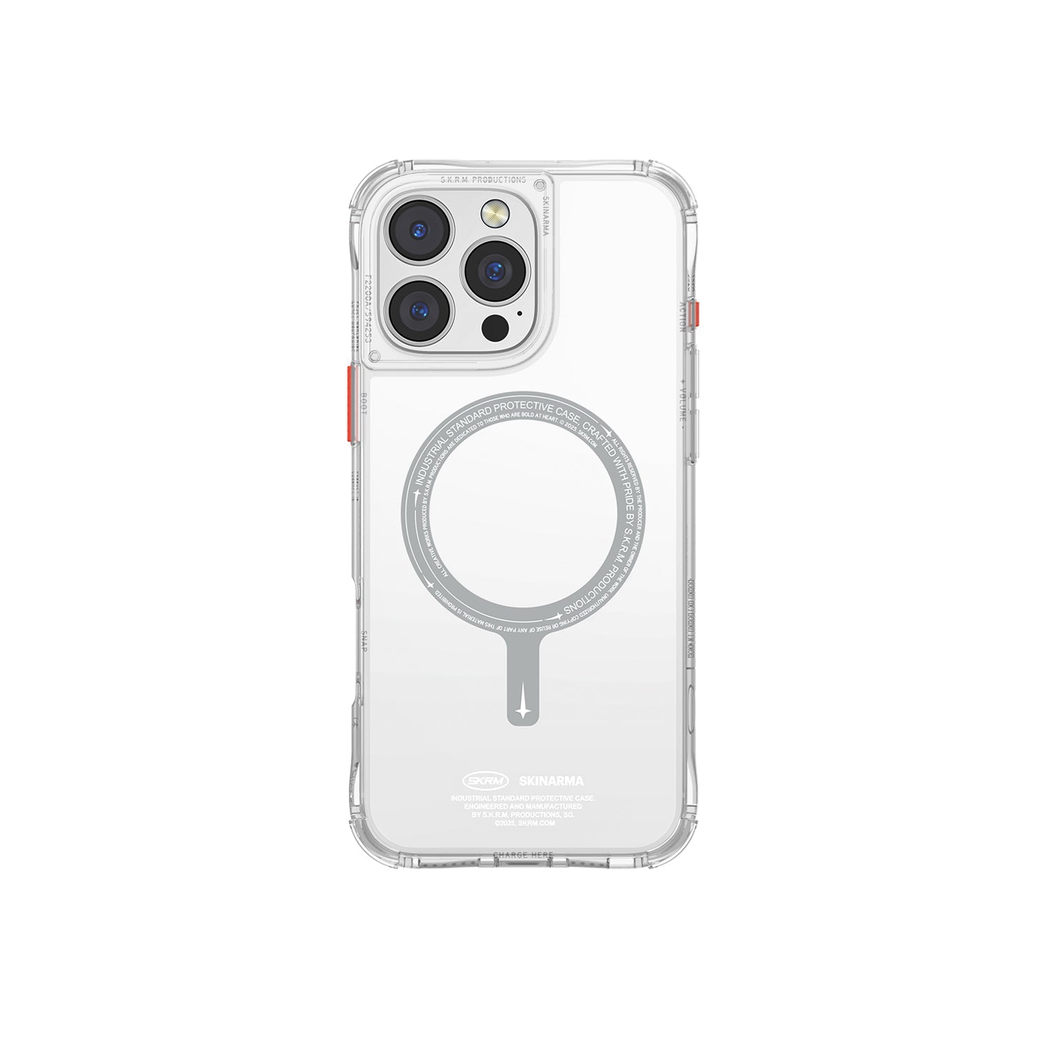 غلاف شحن مغناطيسي Skinarma SAIDO لهاتف iPhone 16 Pro