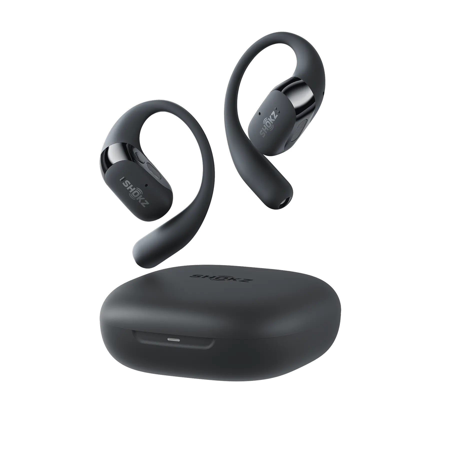 Shokz NEW OpenFit 2+ Earbuds - Black