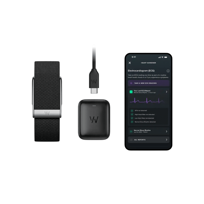 WHOOP – 5.0 LIFE Health and Fitness Tracker with 12 Month Subscription - International Warranty