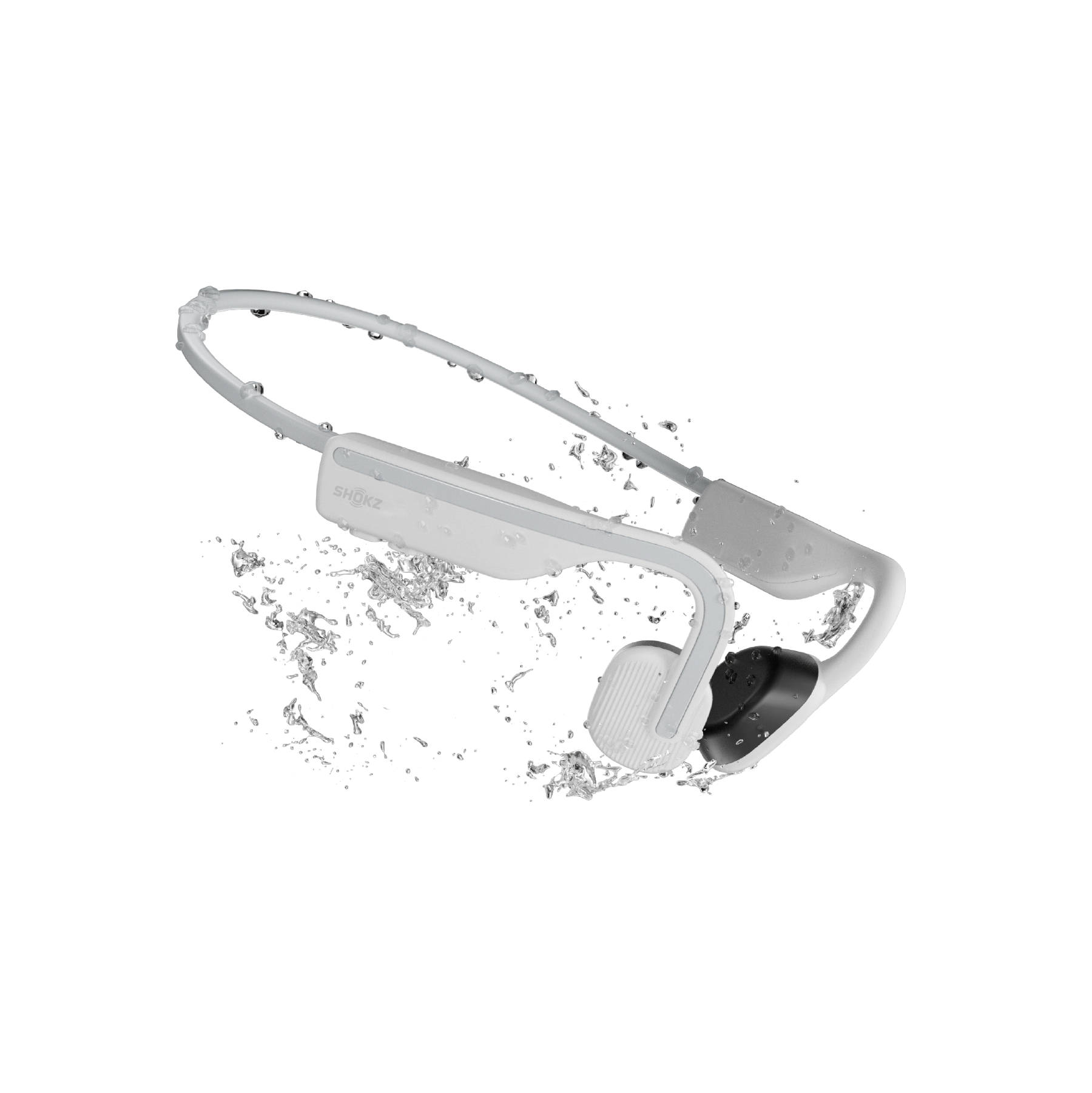 SHOKZ Open Move Bone Conduction Headphones - White