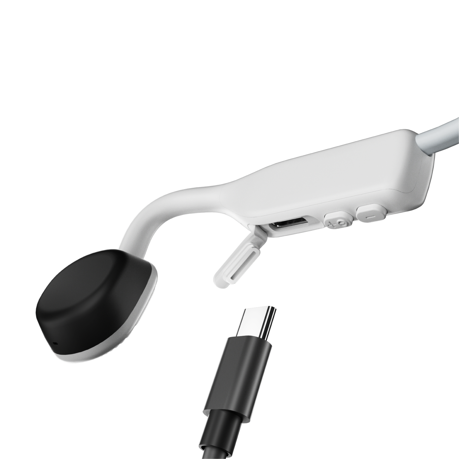 SHOKZ Open Move Bone Conduction Headphones - White