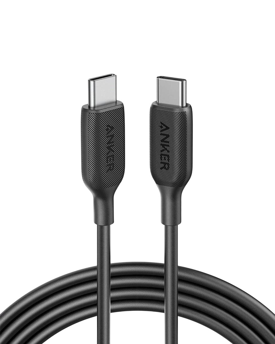 كابل Anker PowerLineIII USB-C to USB-C 100W Cable 1.8m - Black with 1