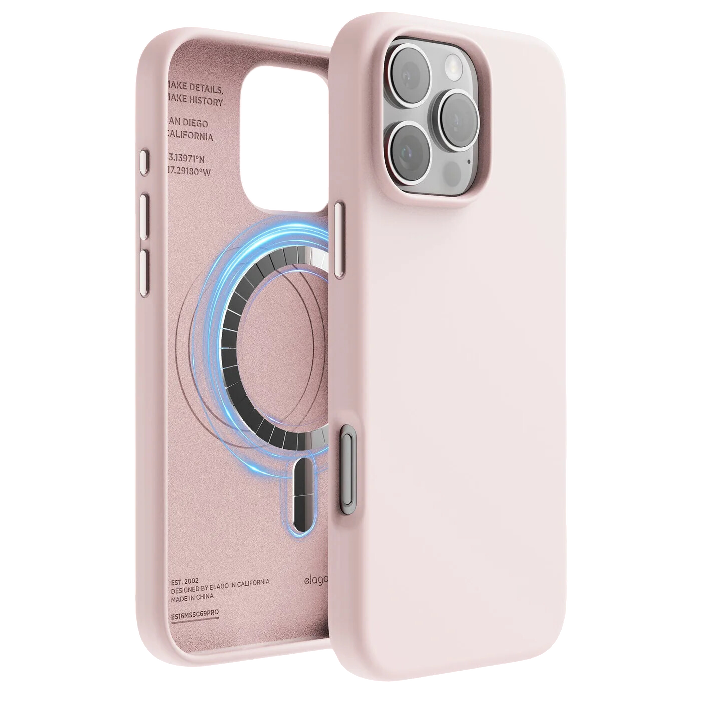 elago MagSafe Silicone Case for iPhone 16 Pro Max