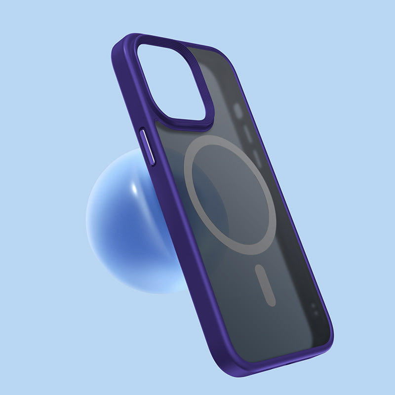 جراب Benks Magnetic Mist Protective Case for iPhone 14 Pro Max - Purpl