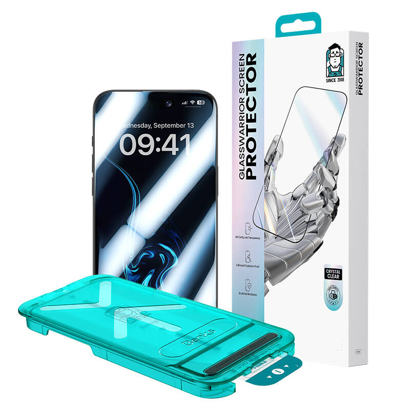 Benks iPhone 16 Pro Max Glass Warrior HD Screen Protector (Corning Glass 2)