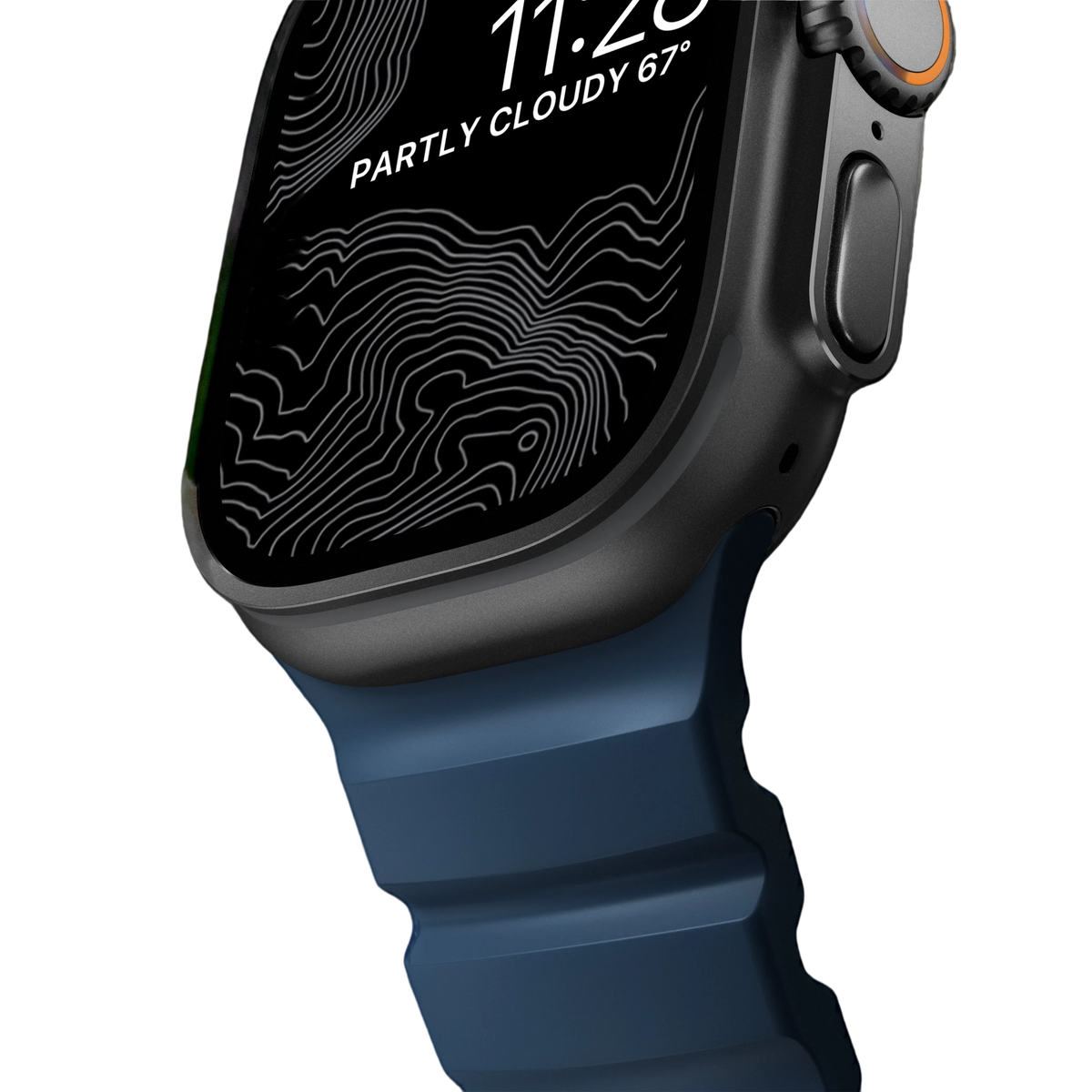 Nomad Rocky Point Band for Apple Watch 49mm / 46mm / 45mm - Atlantic Blue