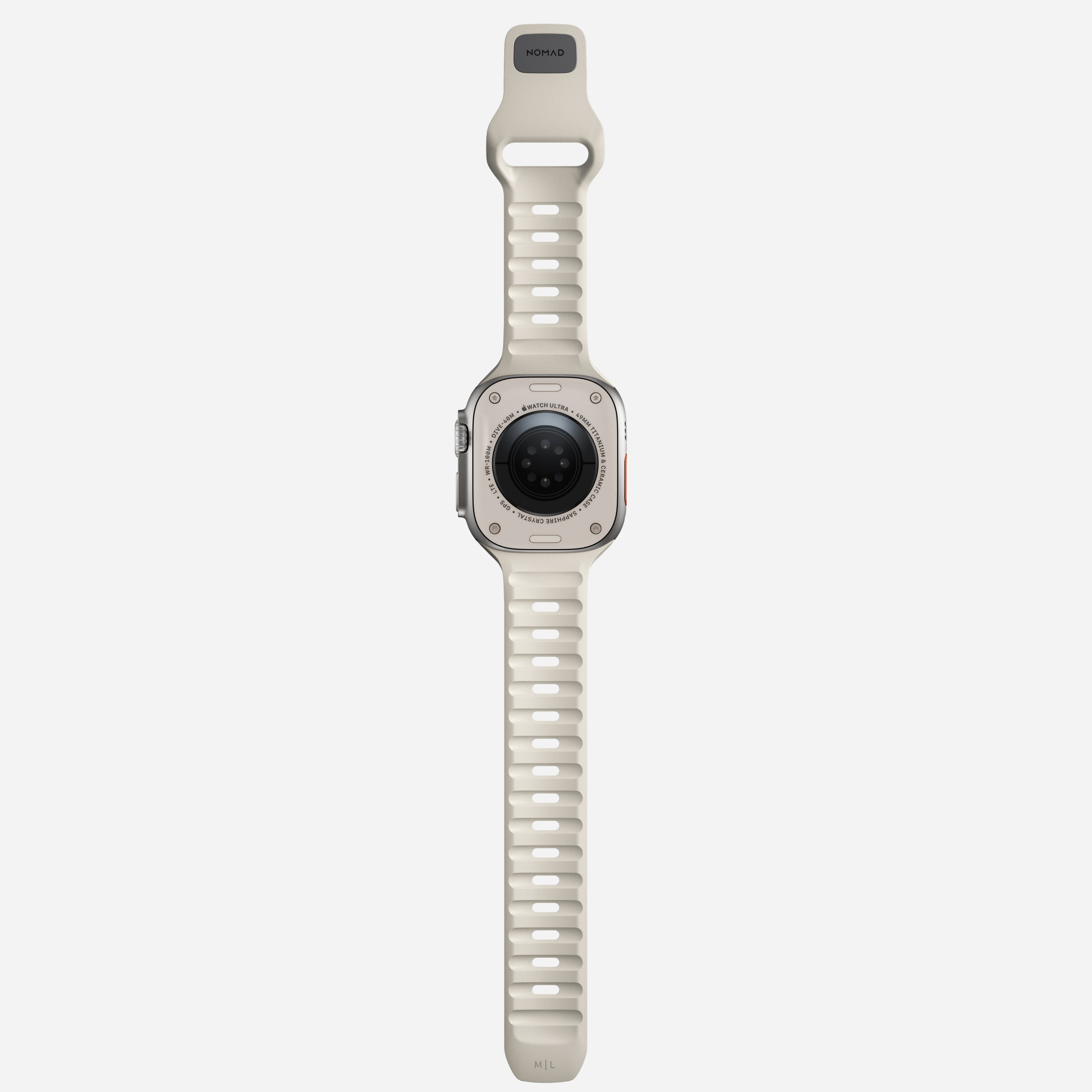 حزام رياضي مقاوم للماء نومات لساعة آبل 49mm / 46mm / 45mm