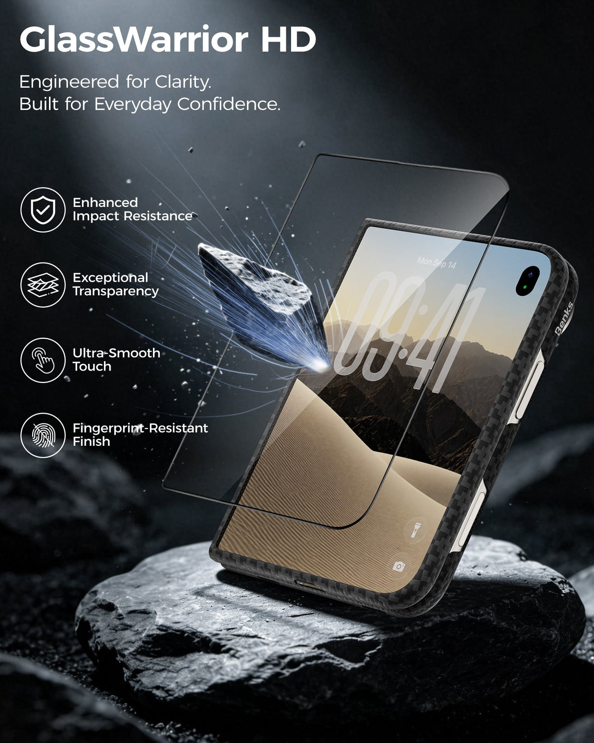 Benks ArmorGrid Air Grand Combo built with Kevlar® for iPhone Duo - features