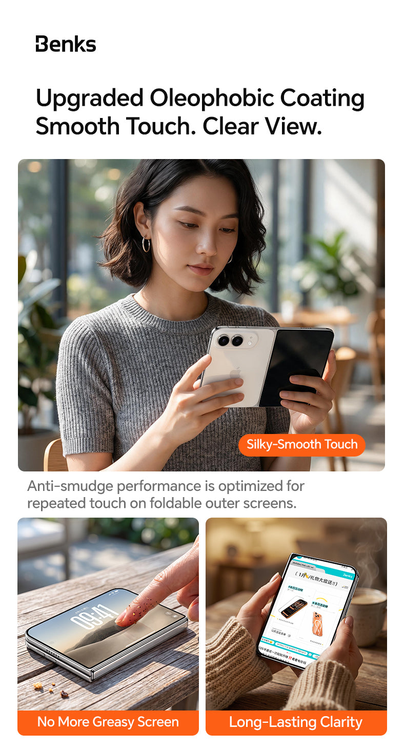 Benks Ultra Shield Plus HD Screen Protector for iPhone Duo - features