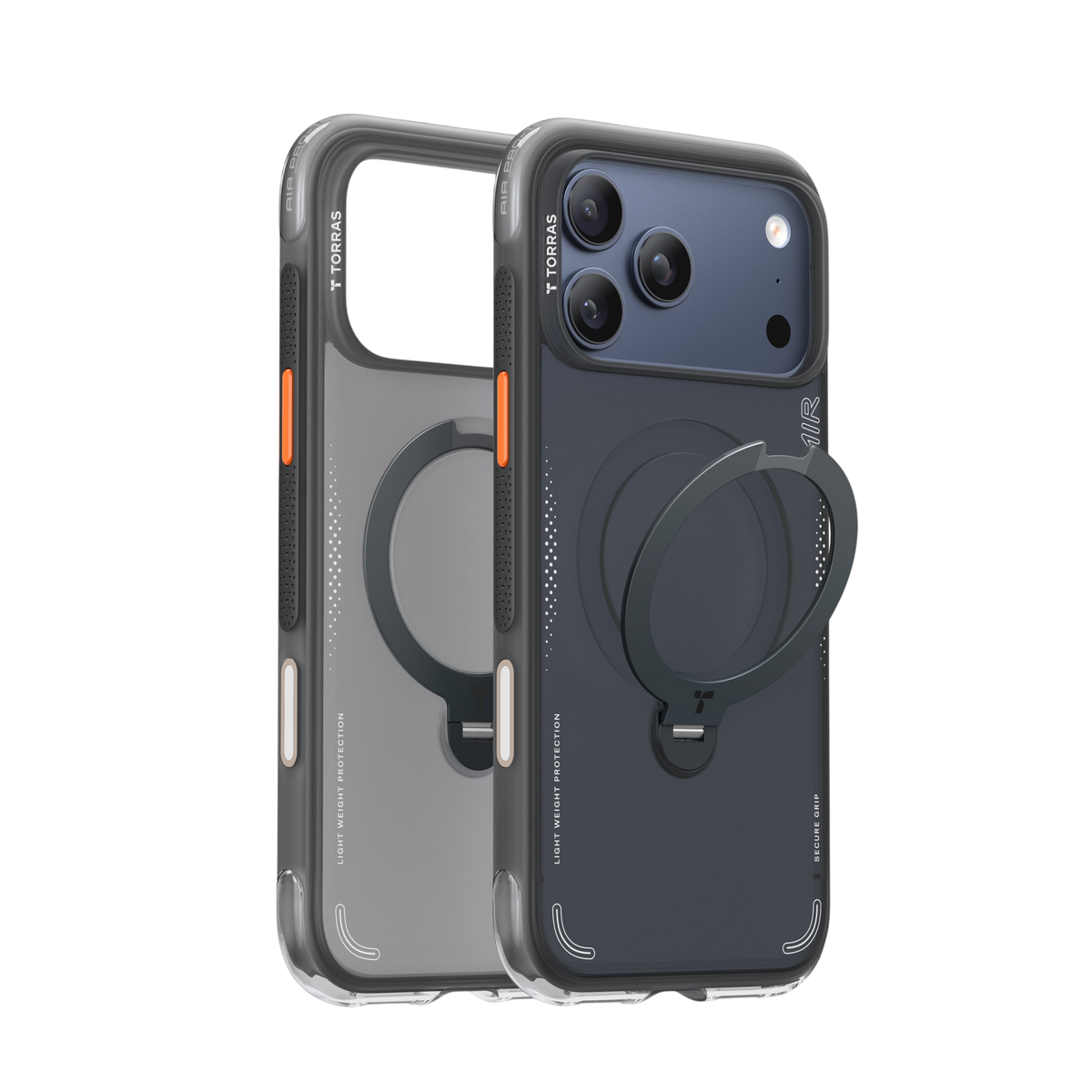 Torras Ostand Q3 Air for iPhone 17 Pro Max - Shadow Black