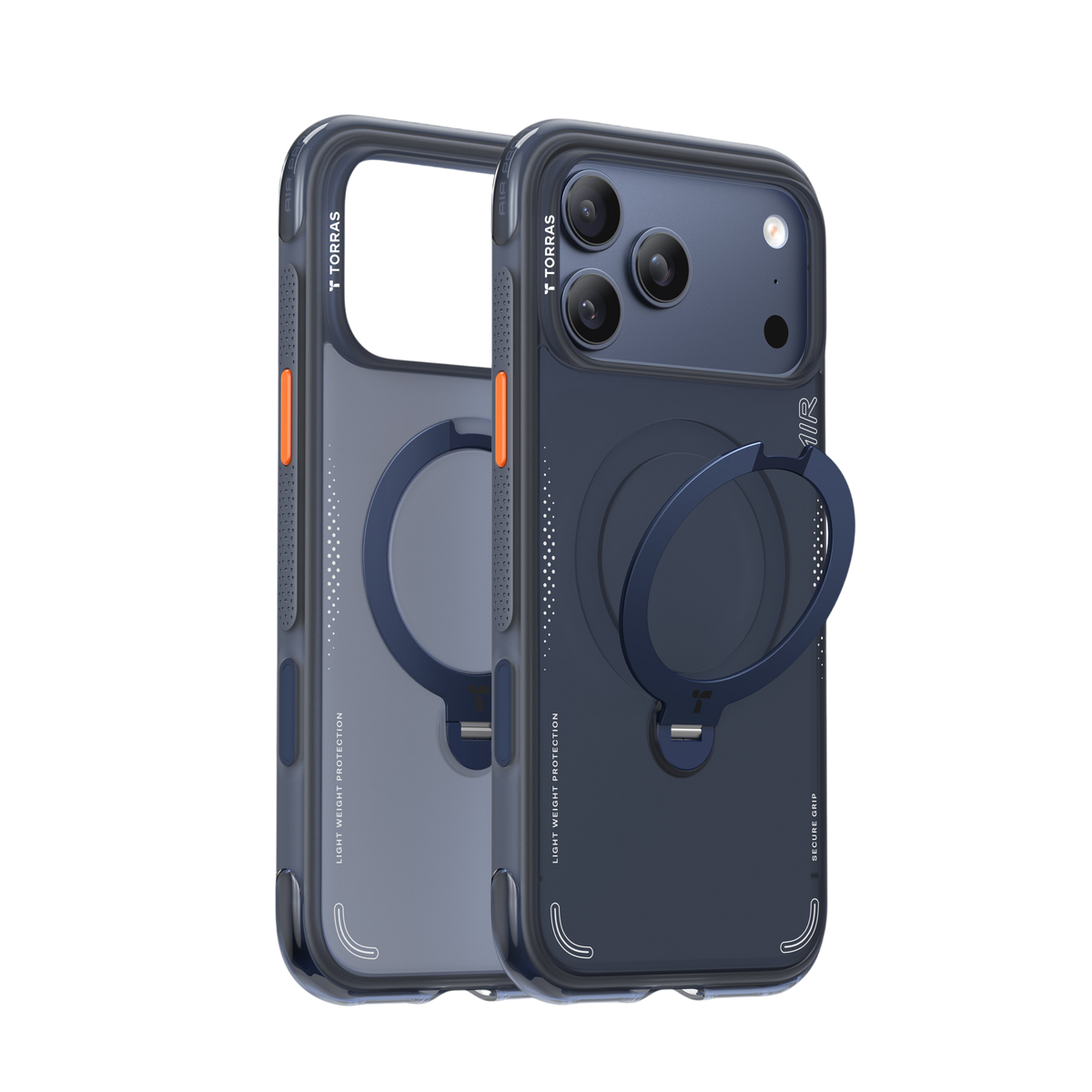 Torras Ostand Q3 Air for iPhone 17 Pro Max - Deep Blue