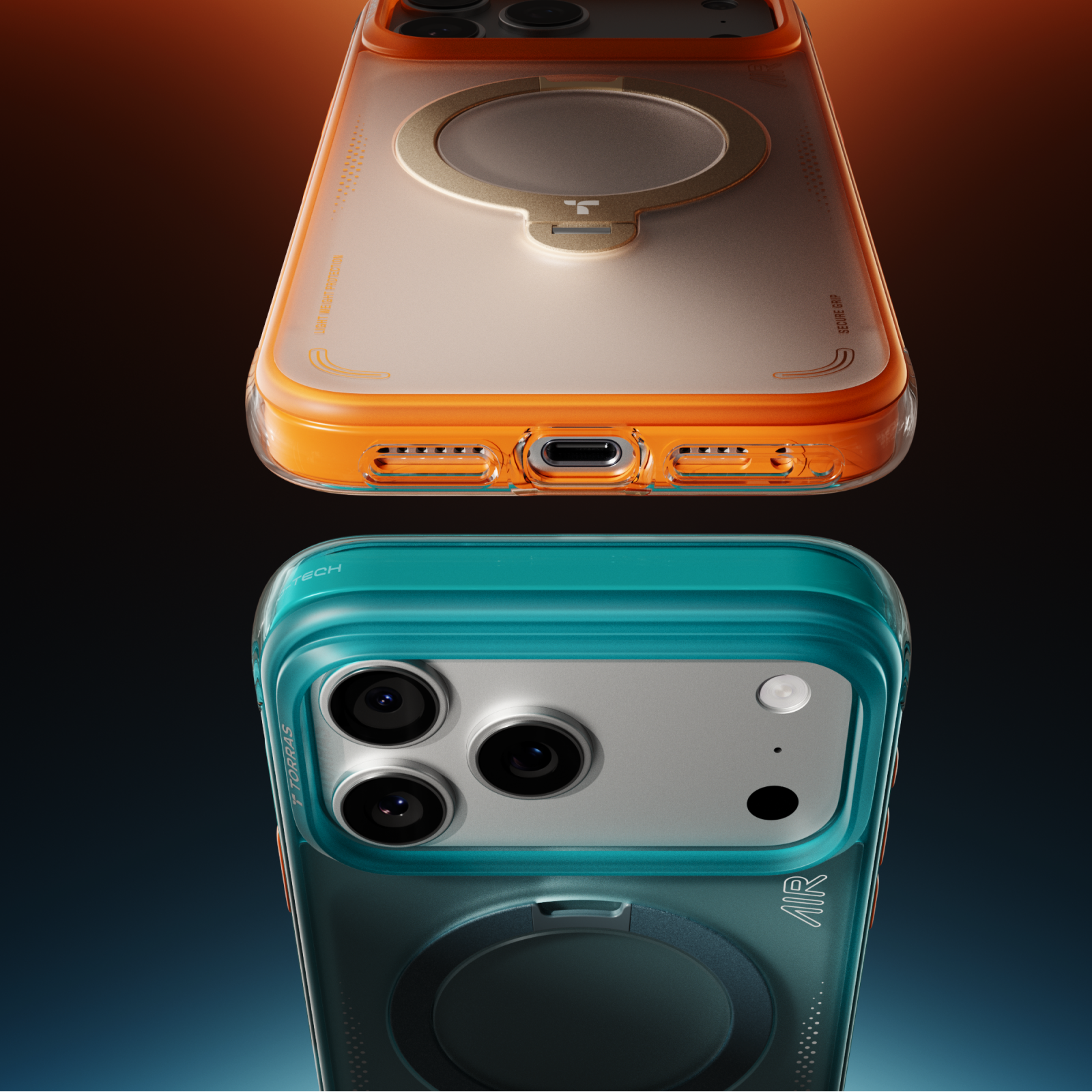 Torras Ostand Q3 Air لهاتف iPhone 17 Pro Max