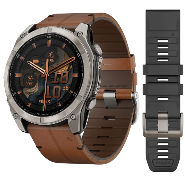 Fenix 8 51mm Bare Titanium Black