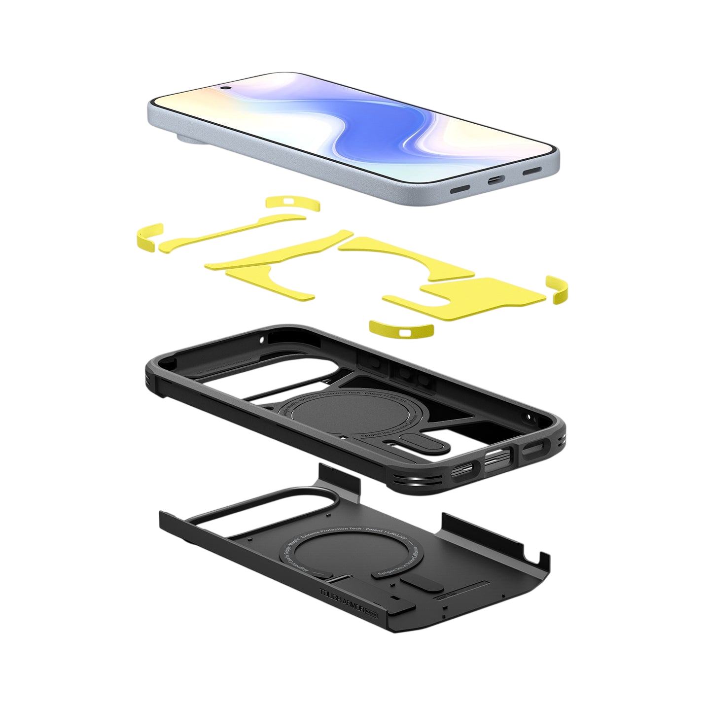 غلاف سبجن توغ أرمور AI (ماج فيت) لجوجل بيكسل 10 برو XL / 10 برو / 10 مع بيكسل سناب