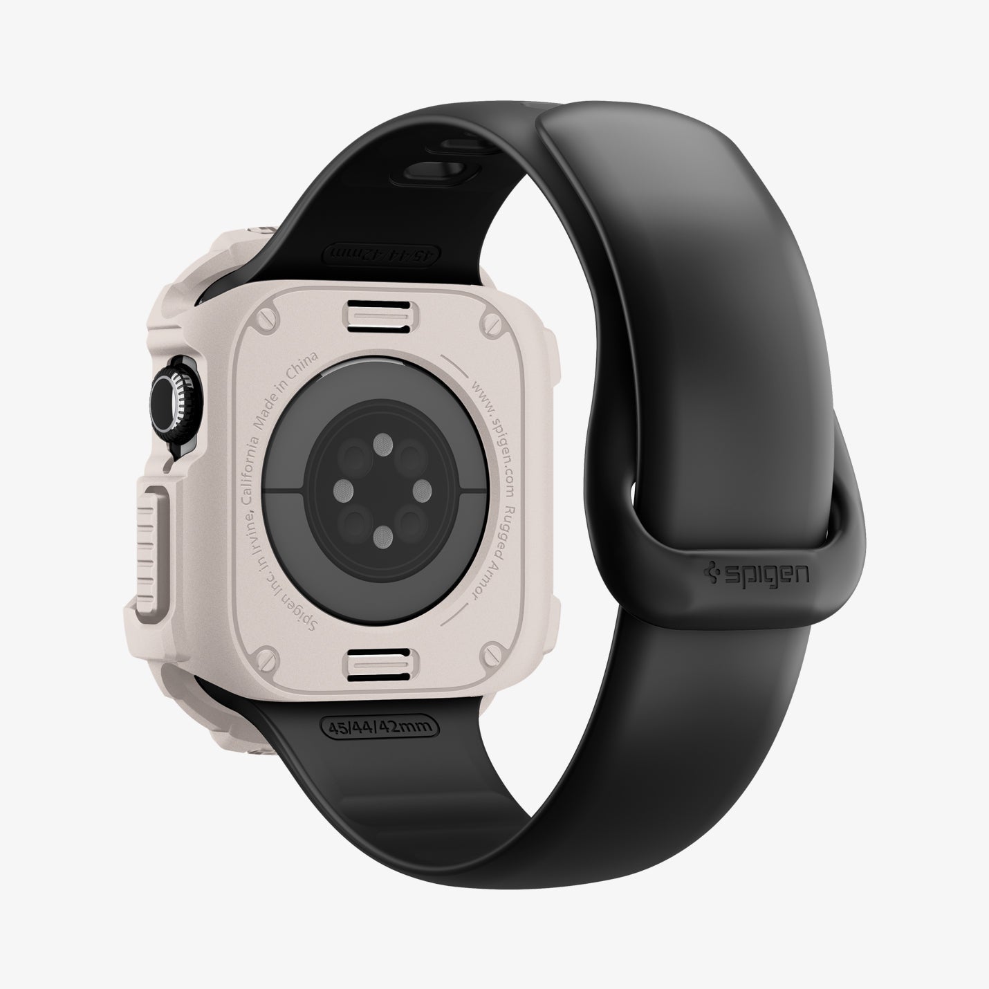 حافظة سبجن روجيد أرمور 2 لسلسلة ساعة آبل 11 / سلسلة 10 46mm