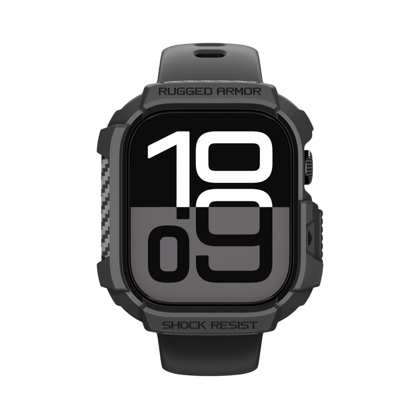 حافظة سبجن روجيد أرمور 2 لسلسلة ساعة آبل 11 / سلسلة 10 46mm