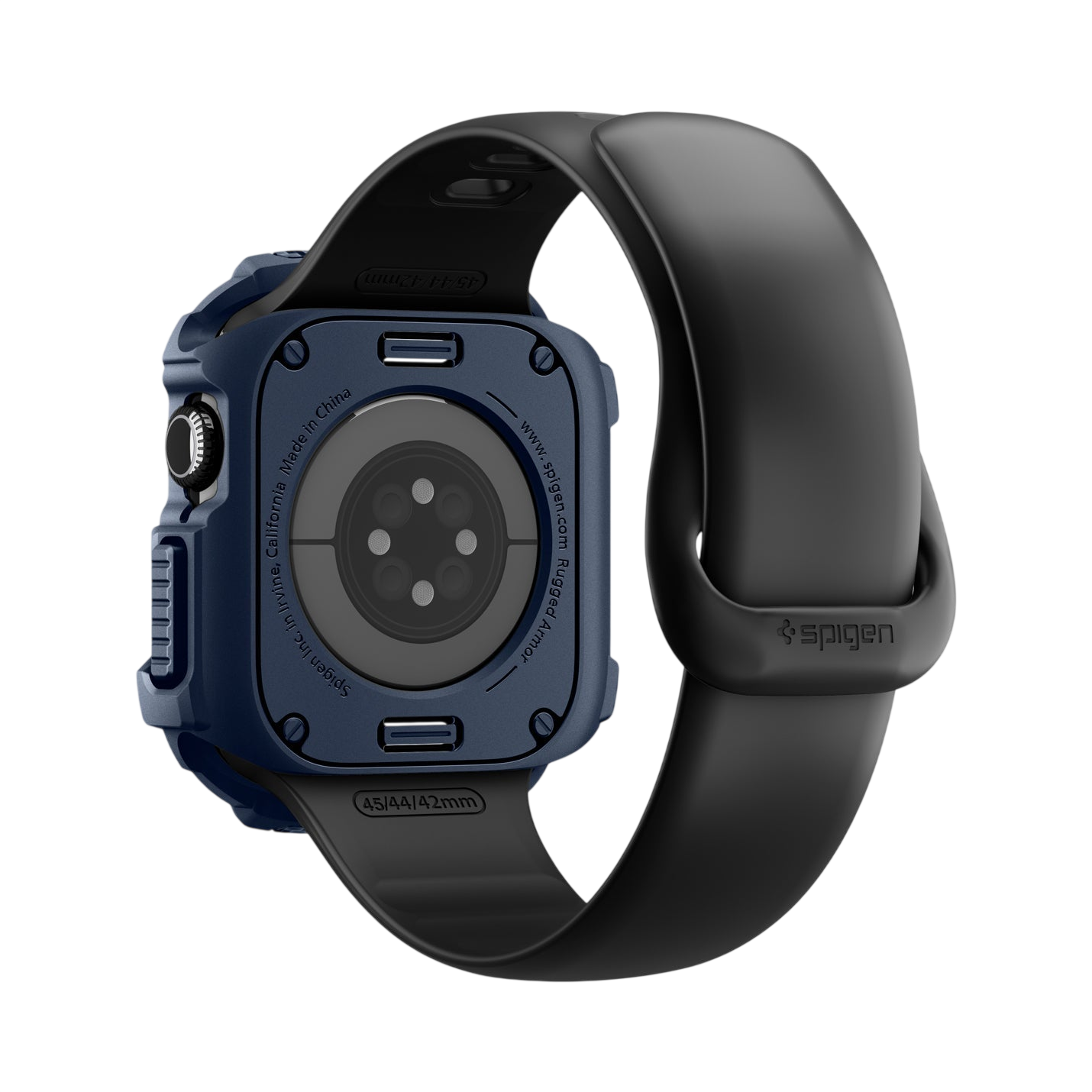 حافظة سبجن روجيد أرمور 2 لسلسلة ساعة آبل 11 / سلسلة 10 46mm