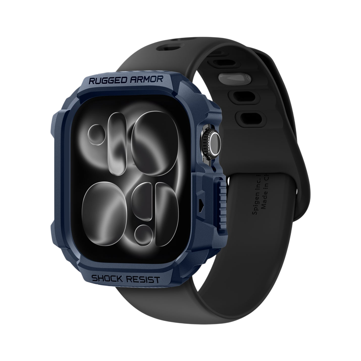 حافظة سبجن روجيد أرمور 2 لسلسلة ساعة آبل 11 / سلسلة 10 46mm