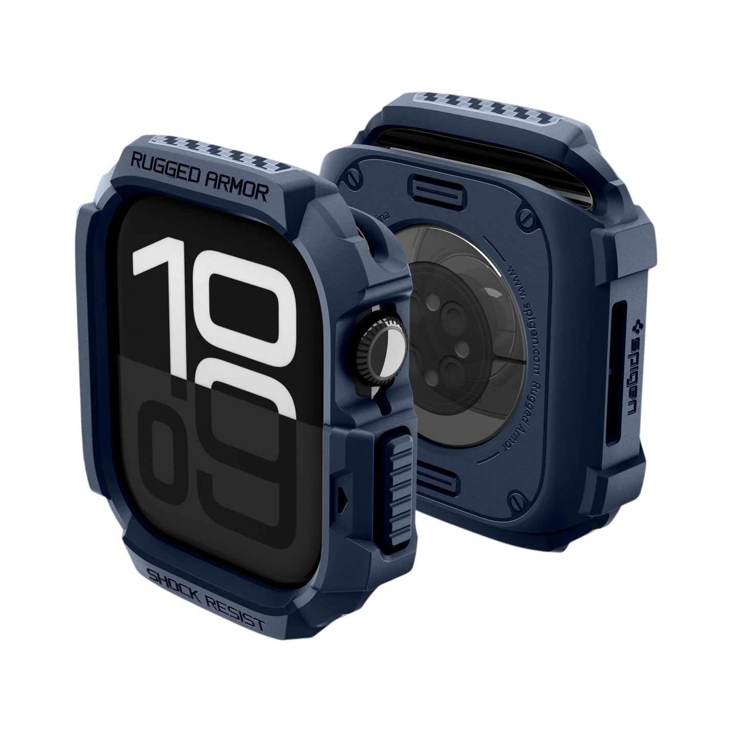 حافظة سبجن روجيد أرمور 2 لسلسلة ساعة آبل 11 / سلسلة 10 46mm