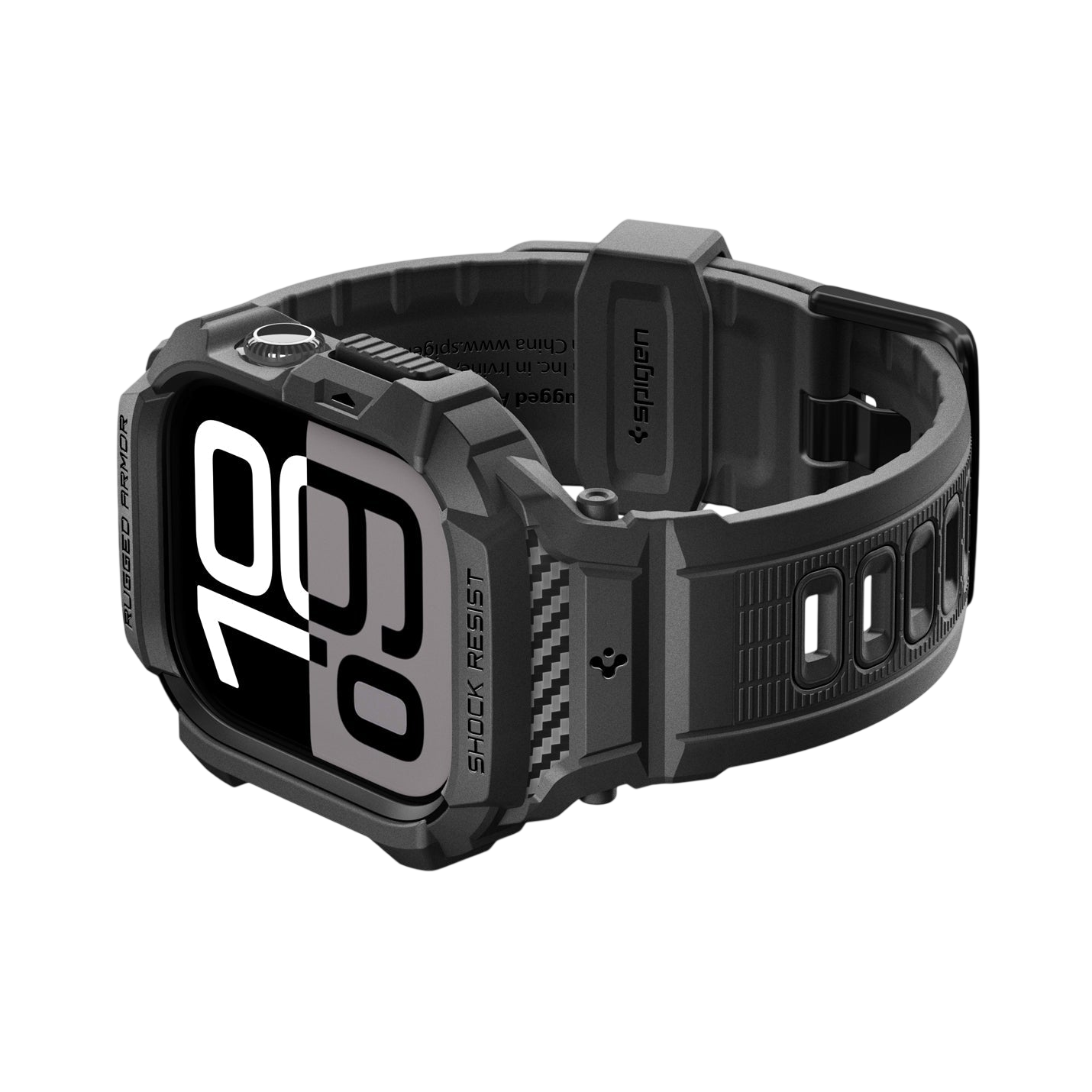 جراب ساعة Spigen Rugged Armor Pro 2 Case + Band for Apple Watch Series