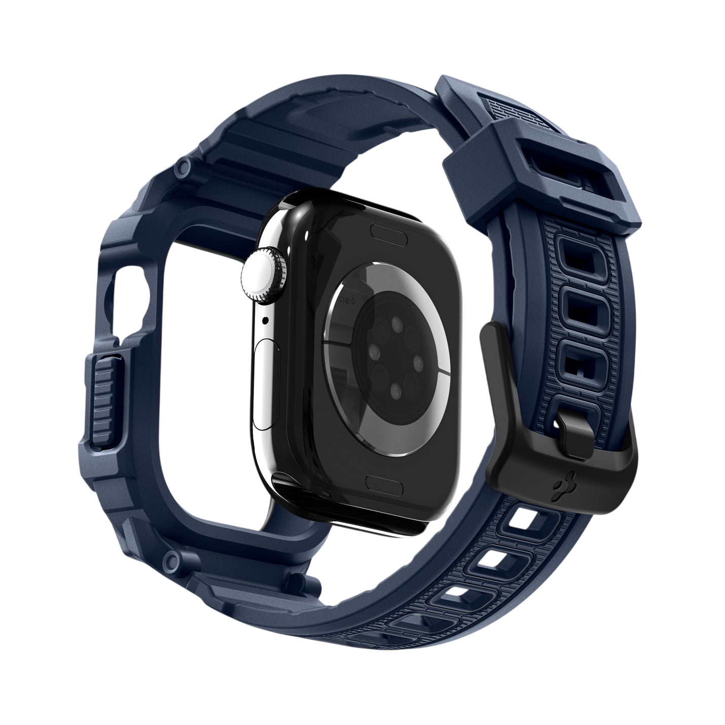 حافظة سبجن روجيد أرمور برو 2 + حزام لساعات أبل ووتش سيريز 11 / 10 46مم