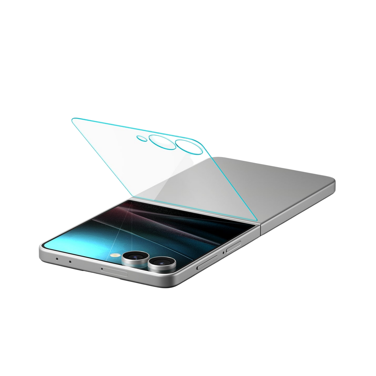 Spigen GLAS.tR EZ Fit Screen Protector for Samsung Galaxy Z Flip 7 - 2 Pack