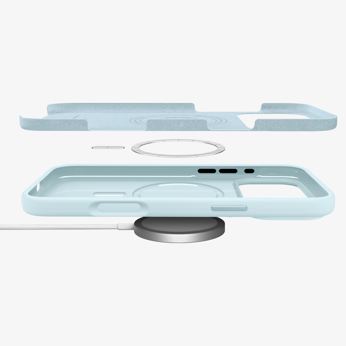 غلاف سبجن سيليكون فيت (ماج فيت) لآيفون 17 برو ماكس / آيفون 17 برو